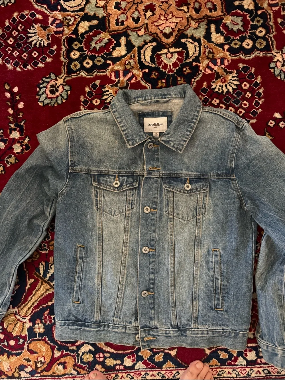 Custom Hercules artwork Jean jacket - Picture 3 of 5
